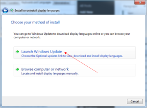 Launch Windows Update Tool