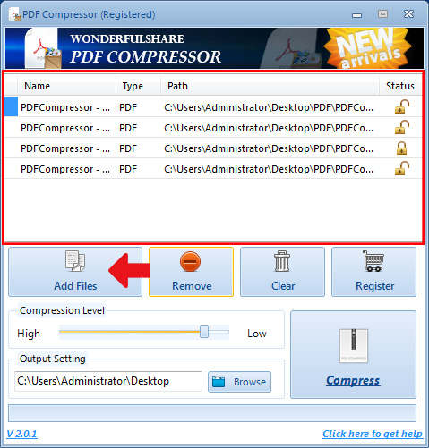 pdf file decompressor