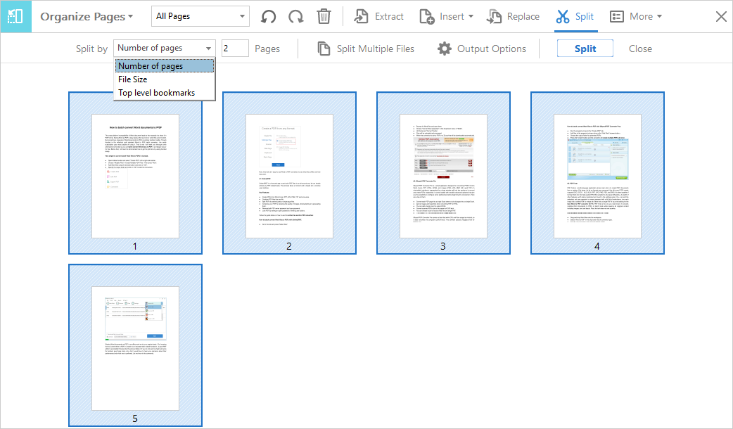Easy Guide to Split PDF File into Single Pages - Cigati Solutions