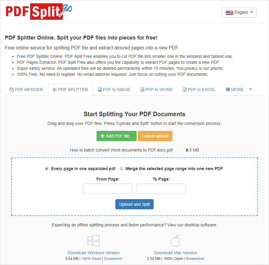 How to split PDF files on computer?-AmindPDF