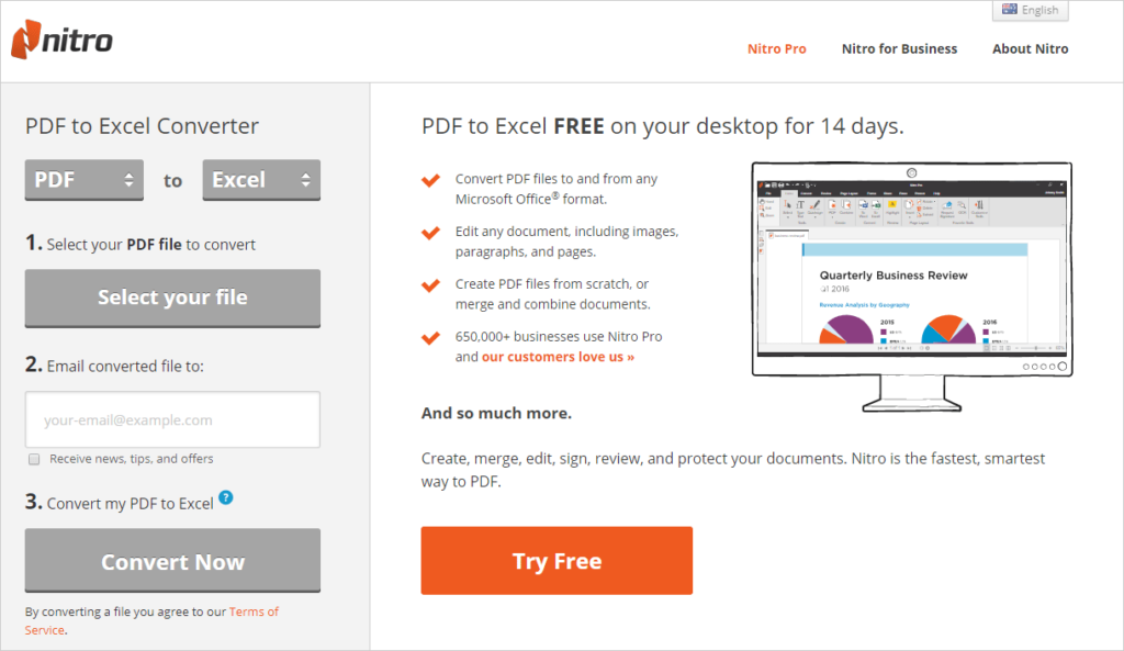 free pdf to excel converter