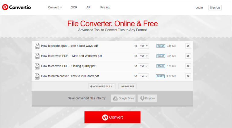 txt to pdf converter