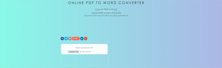 free pdf to word online converter no email