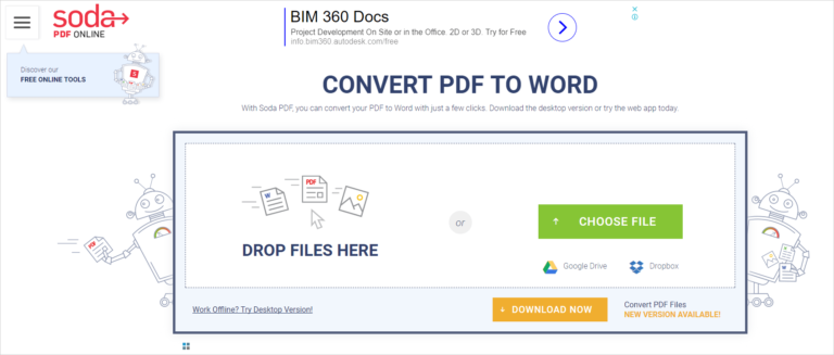 pdf to word online converter 100 free